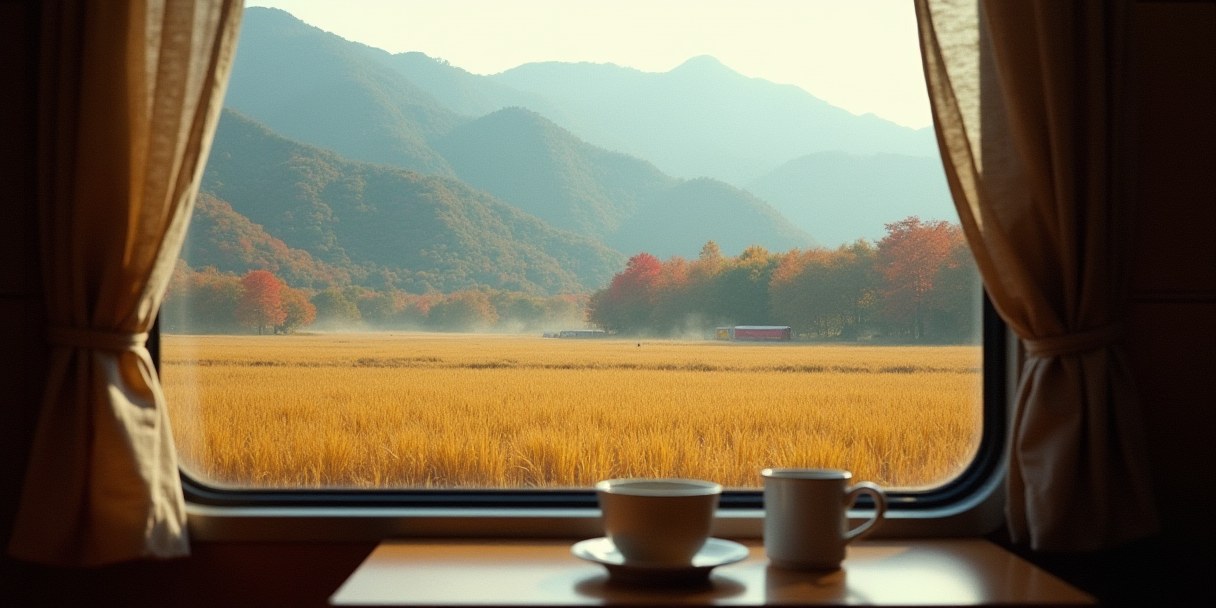가을 단풍 기차여행